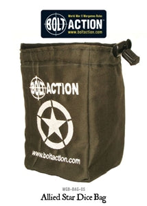 Bolt Action - Dice Bag - Allied Star (GREEN)