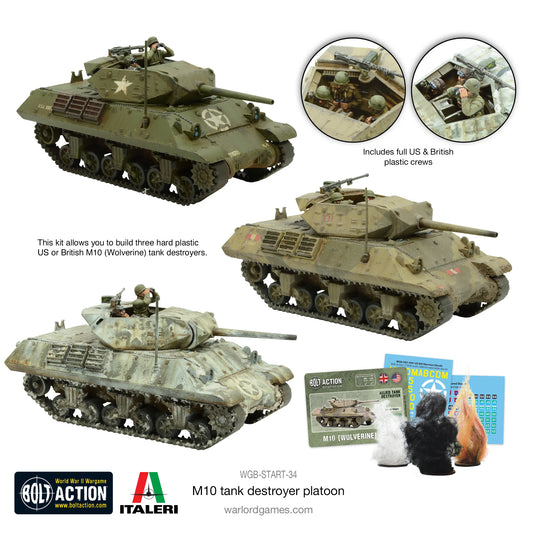 US M10 Tank Destroyer Troop
