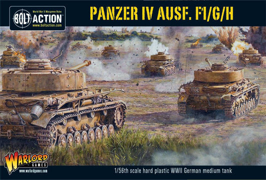 German Panzer IV Ausf F1/G/H Medium Tank