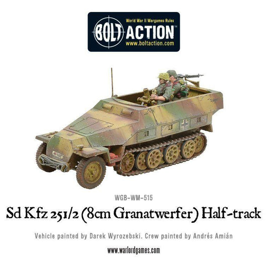 German Sd.Kfz 251/2 Ausf D Half Track "Granatwerfer"