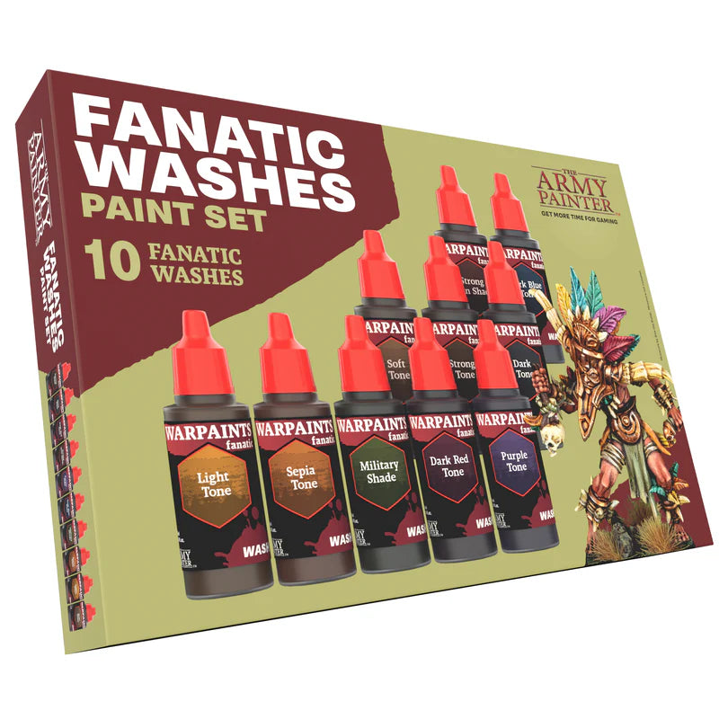 The Army Painter Fanatic Washes Paint Set - WP8068