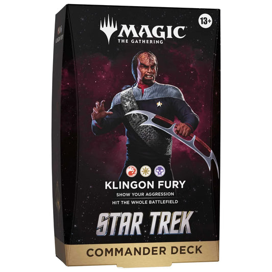 MTG - Star Trek Commander Deck (Klingon Fury)
