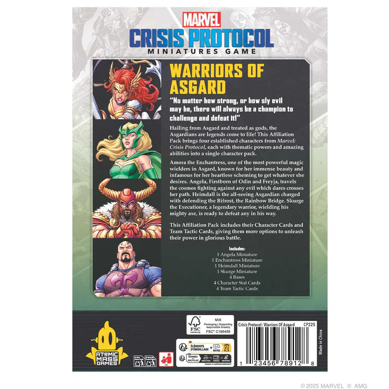 Marvel Crisis Protocol -  Warriors Of Asgard
