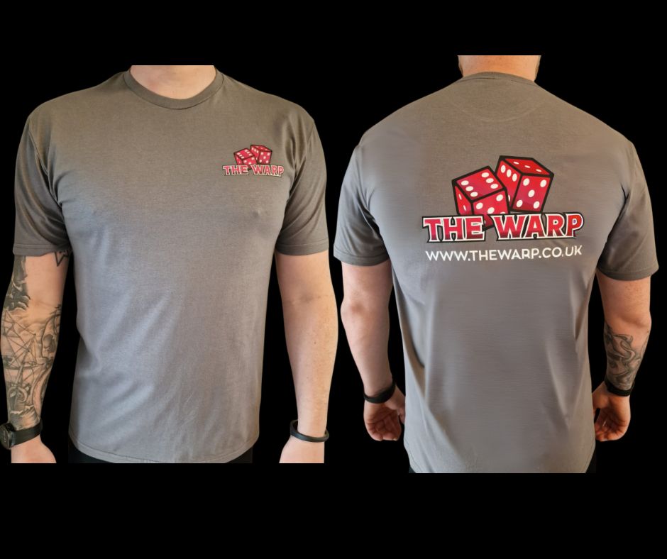 The Warp - T-Shirt - Grey - 4XL