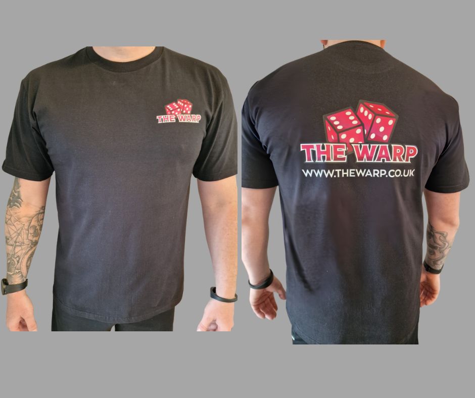 The Warp - T-Shirt - Black - 4XL