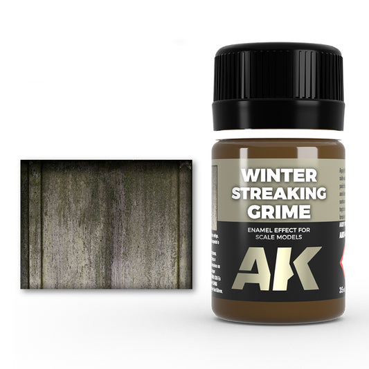 AK Weathering Paints - Winter Streaking Grime