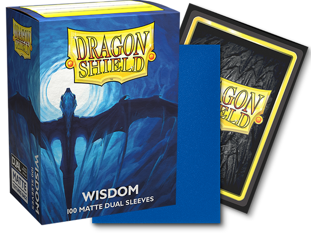 Dragon Shield Matte Dual Sleeves Standard Size - Wisdom (100)