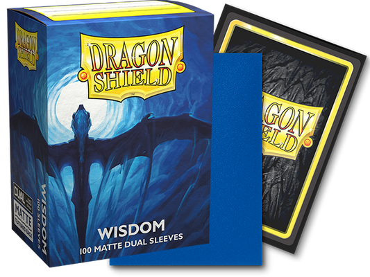 Dragon Shield Matte Dual Sleeves Standard Size - Wisdom (100)