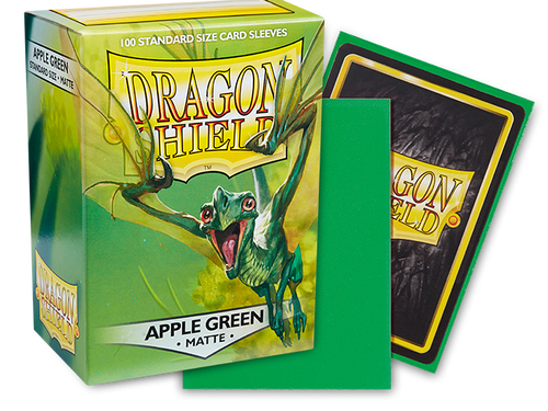 Dragon Shield Matte - Apple Green (100 ct. in box)