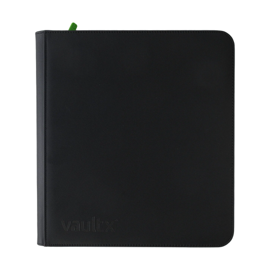 12 Pocket Exo Tec Zip Binder XL - Signature Black