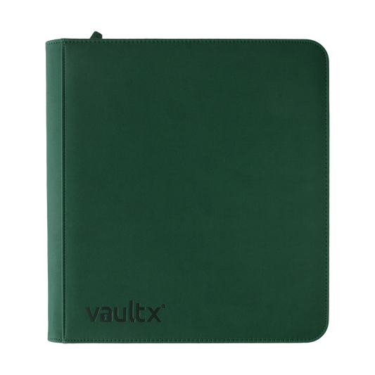 12 Pocket Exo Tec Zip Binder XL - Forest Green