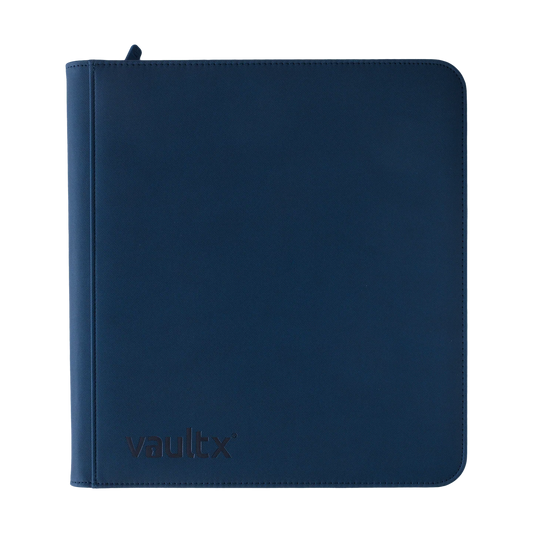 12 Pocket Exo Tec Zip Binder XL - Royal Blue