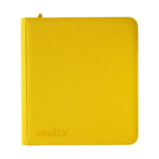 12 Pocket Exo Tec Zip Binder XL - Sunrise Yellow