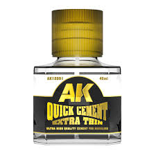 AK Weathering Paints - Quick Cement Extra Thin