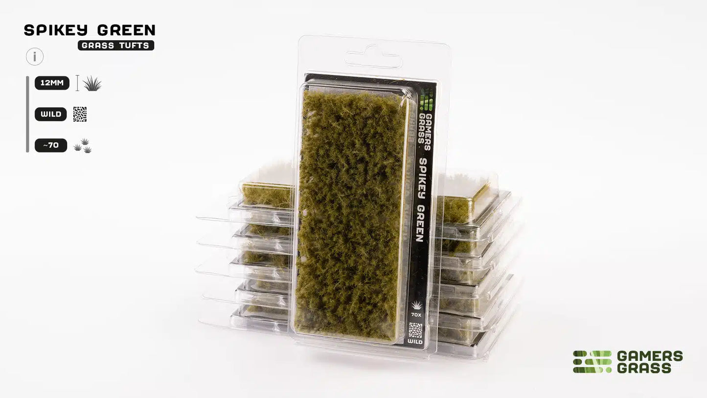 Spikey Green Tufts 12mm