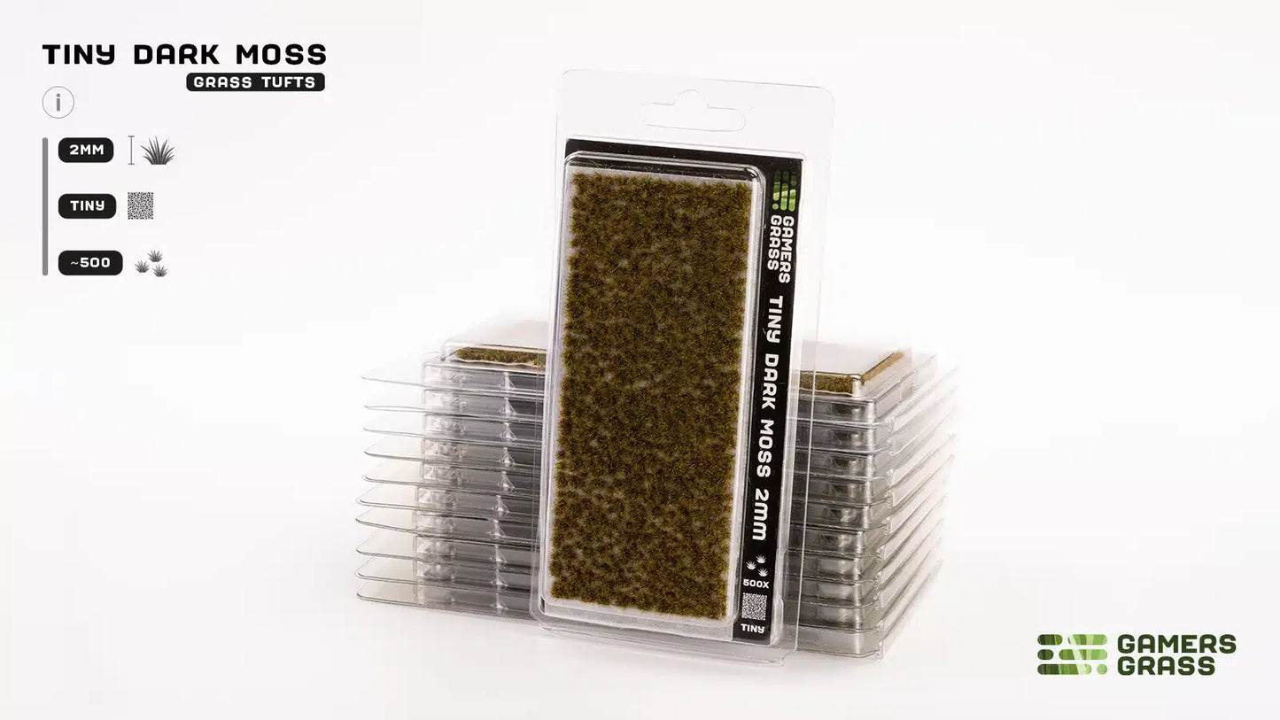 Dark Moss Tiny Tufts 2mm