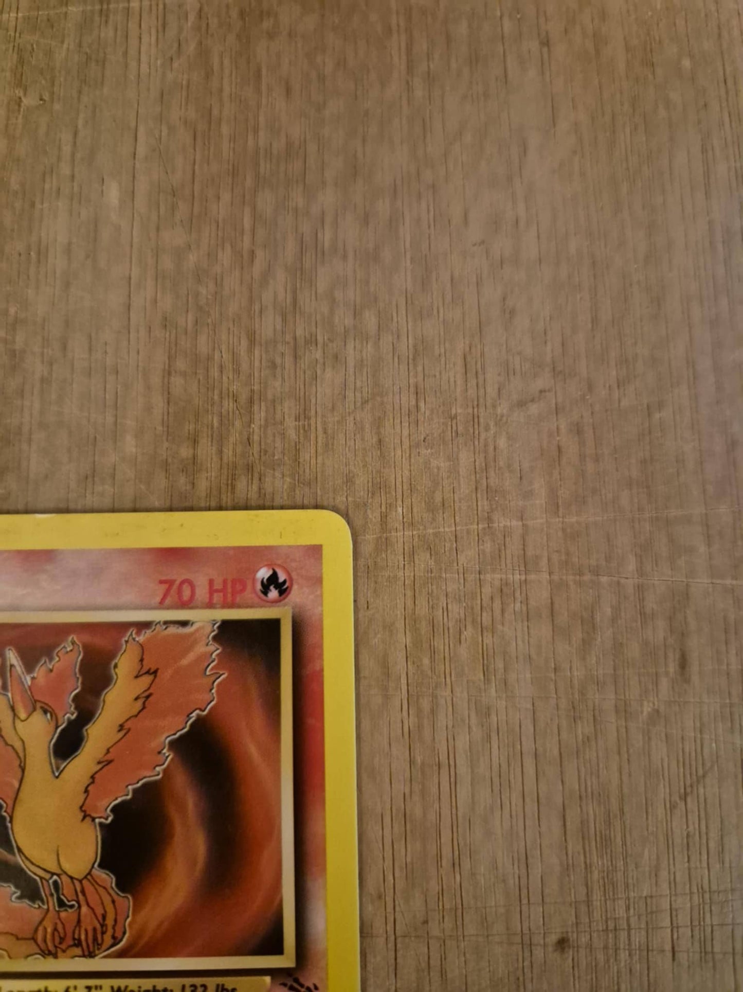 Moltres 27/62 Fossil Single Pokémon Card