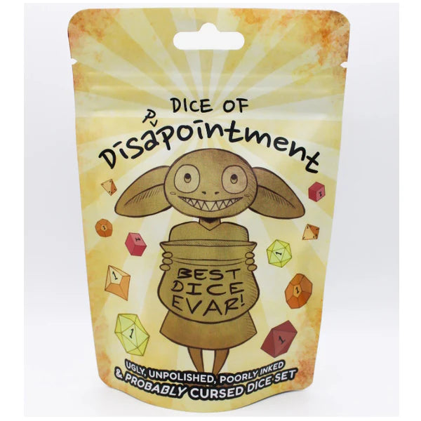 Dice of Disappointment - Funny Dice