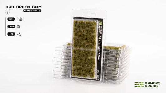 Dry Green Tufts 6mm - Wild