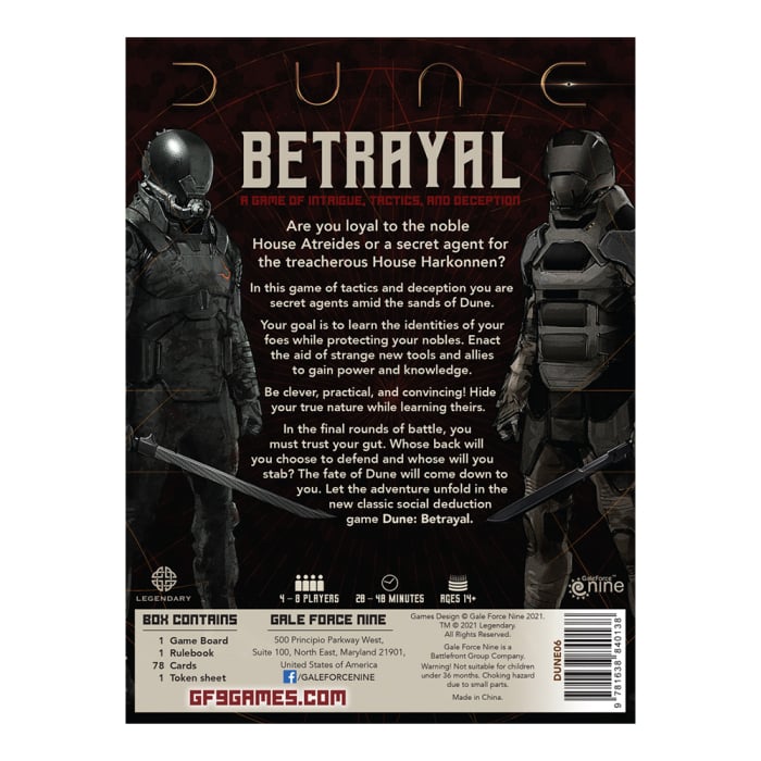 Dune: Betrayal