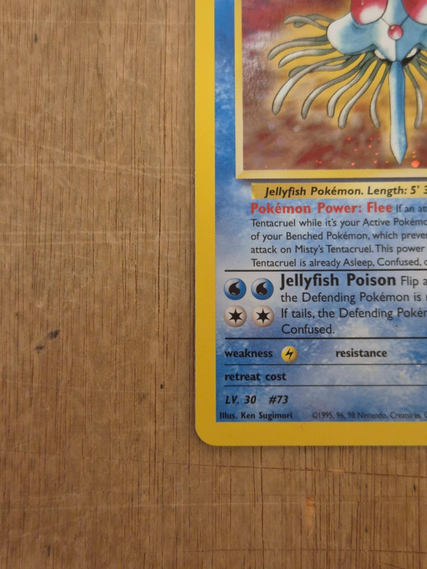 Misty's Tentacruel Holo 10/132 Gym Heroes Single Pokémon Card
