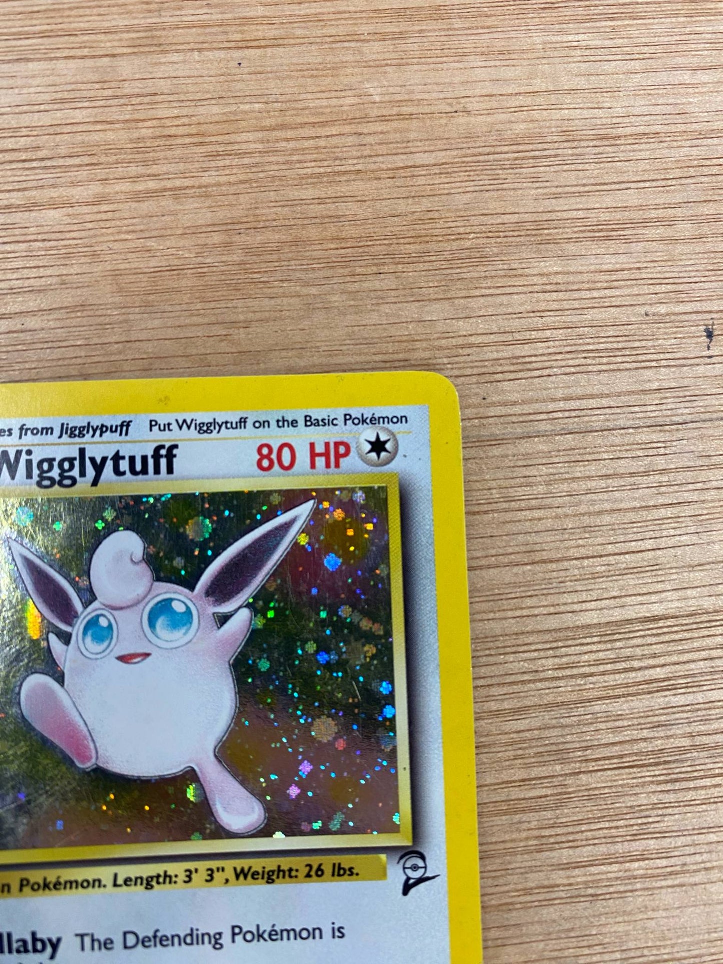 Wigglytuff Holo 19/130 Base Set 2 Single Pokémon Card
