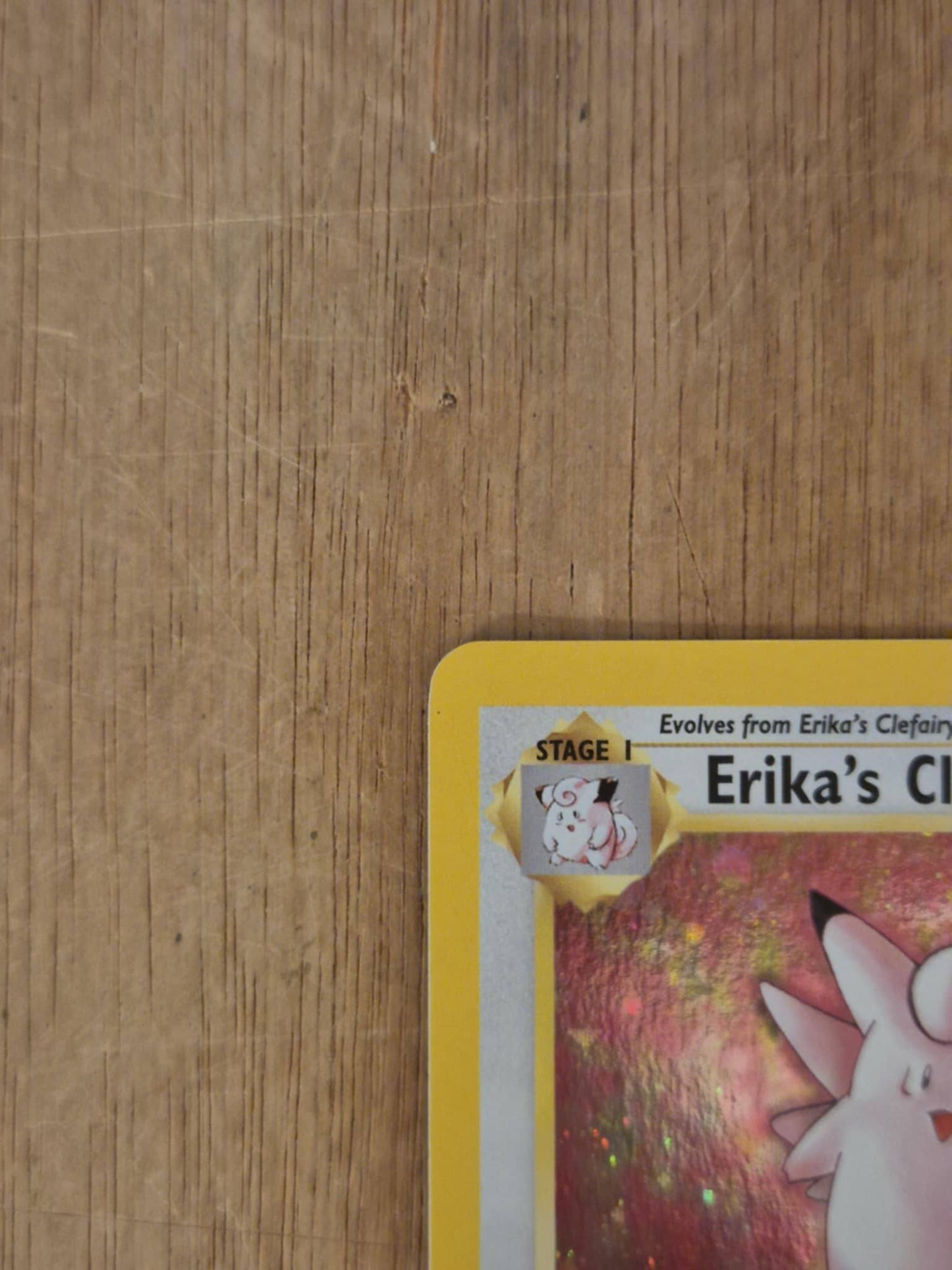 Erika's Clefable 3/132 Gym Heroes Single Pokémon Card
