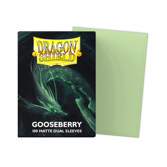 Dragon Shield Matte Dual Standard Sleeves - Gooseberry (100 ct.)