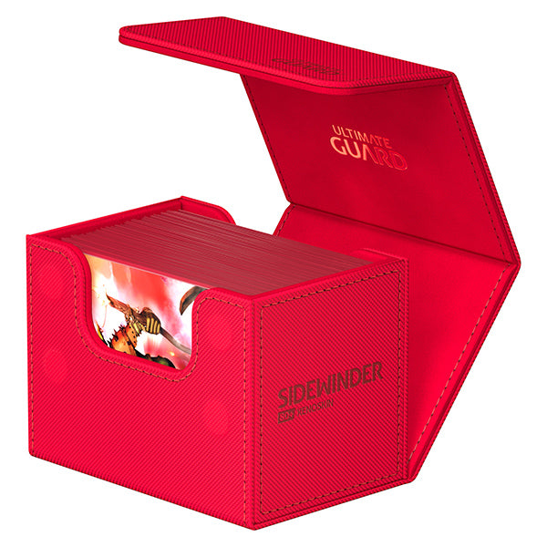 Ultimate Guard - Sidewinder 80+ XenoSkin - Monocolor Red