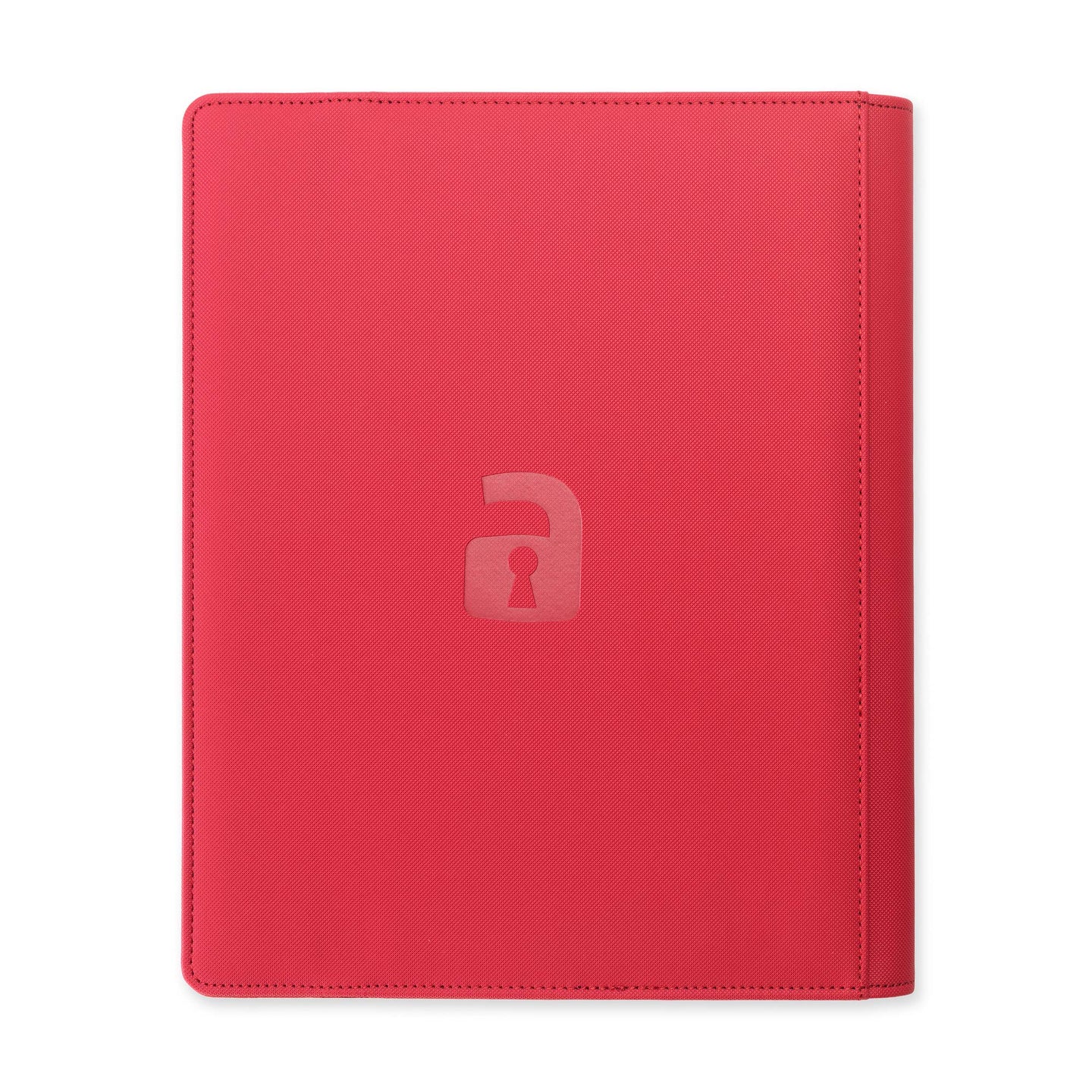 Exo-Tec 9 Pocket Strap Binder - Fire Red - 360