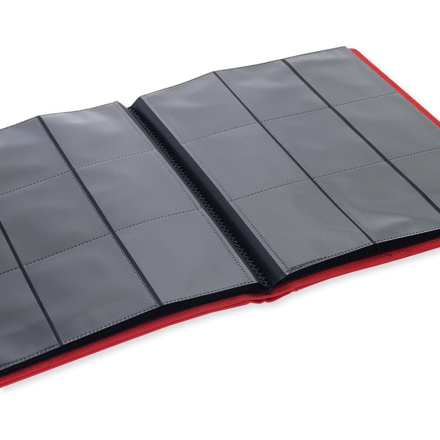 Exo-Tec 9 Pocket Strap Binder - Fire Red - 360