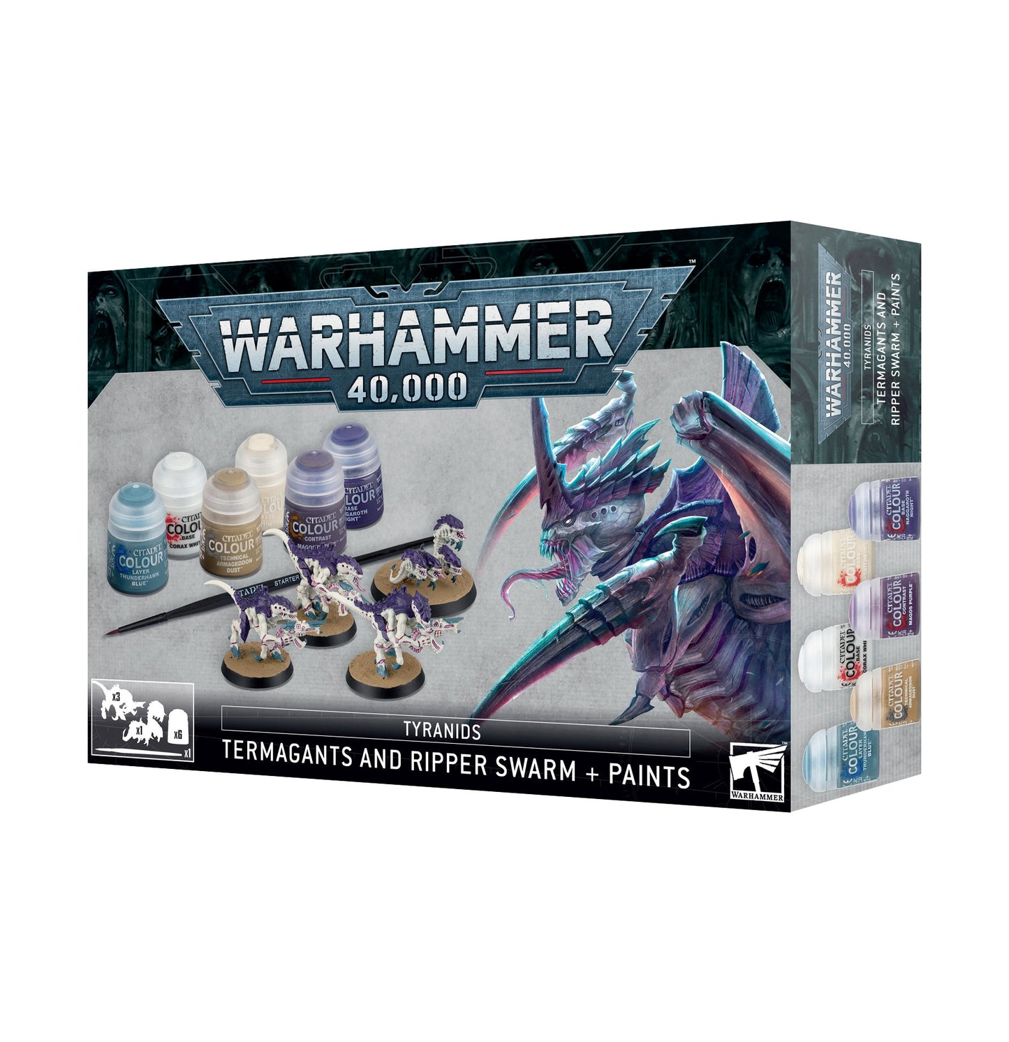 Termagants & Ripper Swarm Paint Set