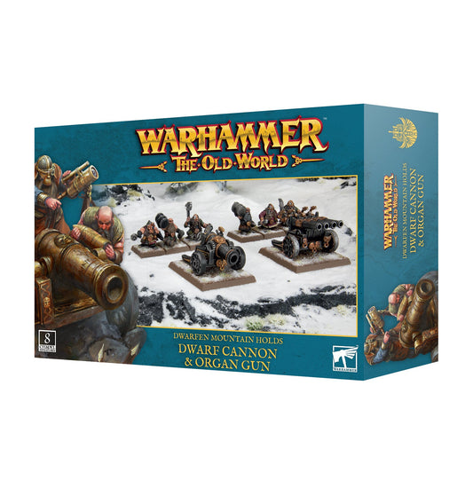 Dwarven Mountain Holds: Dwarf Cannon & Organ Gun