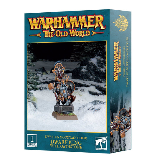 Dwarven Mountain Holds: Dwarf King with Oathstone