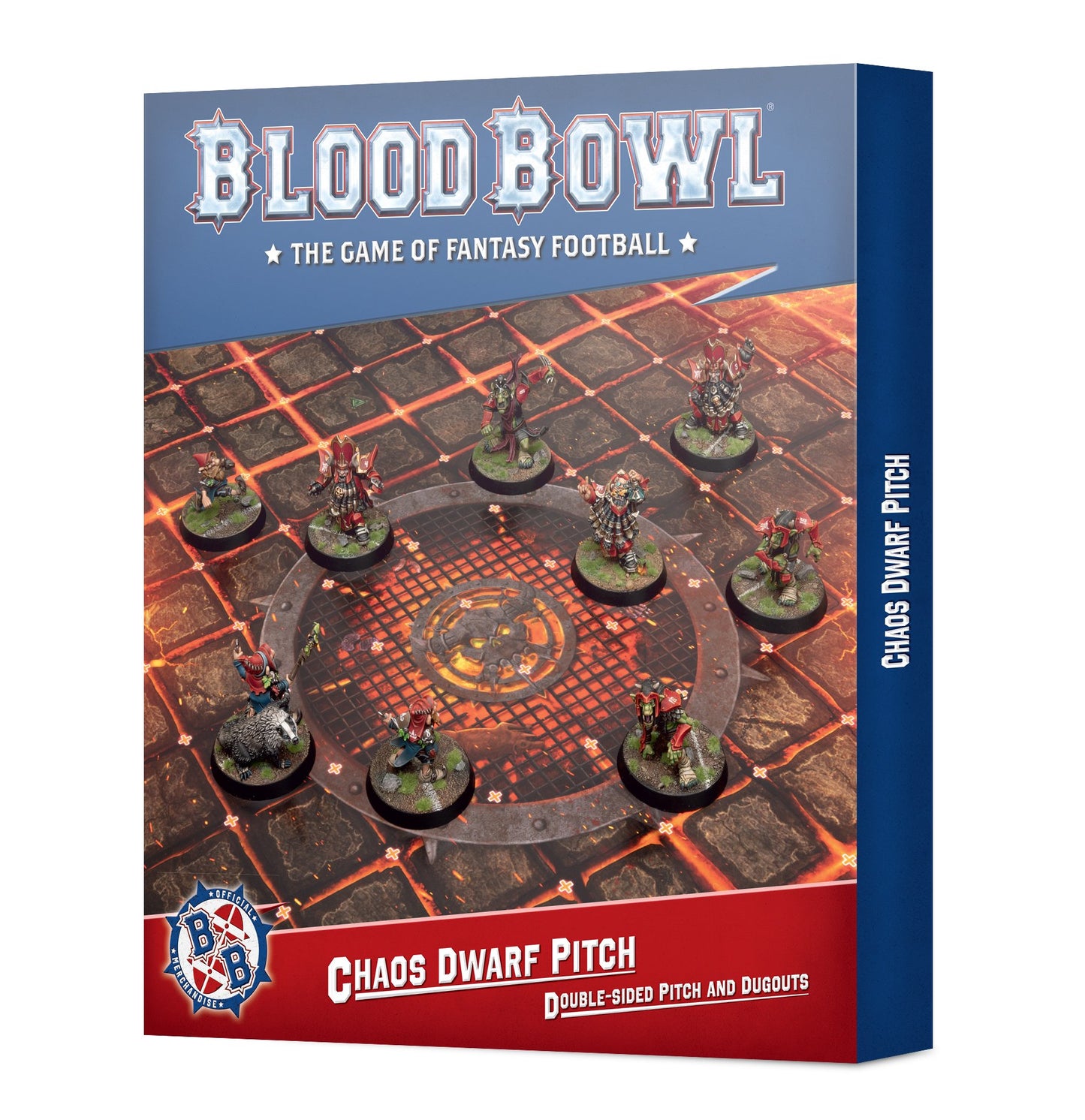 Chaos Dwarf Team Pitch & Dugouts
