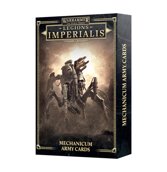 Dark Mechanicum Army List Cards