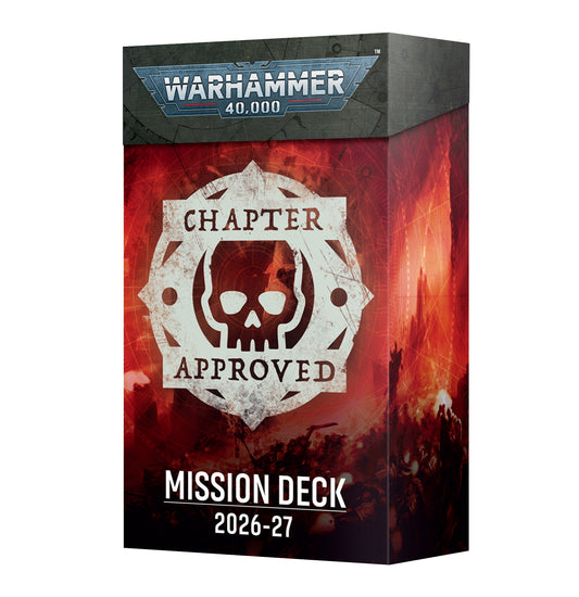 Warhammer 40,000 - Chapter Approved Mission Deck 2026/27
