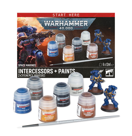 Warhammer 40,000 - Intercessors Paint Set