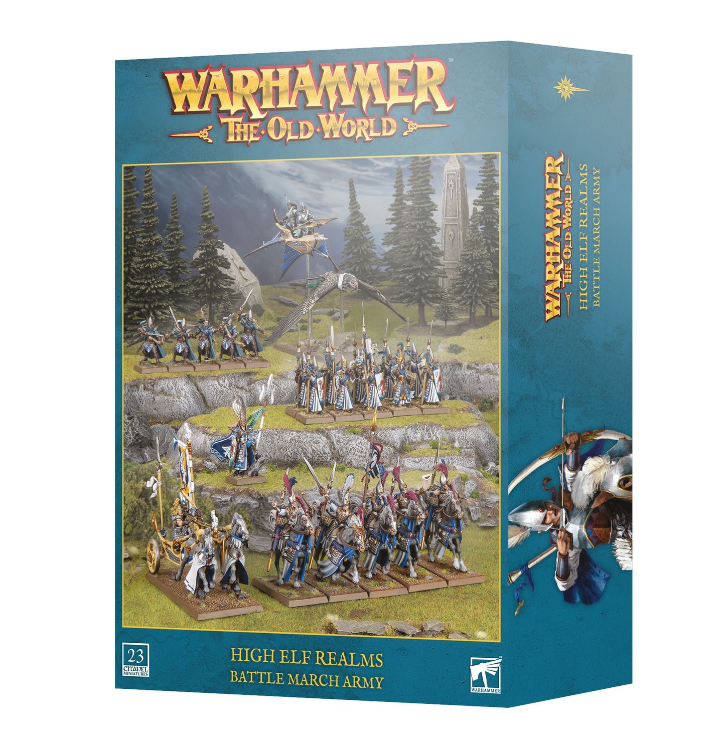 Battle March Army - High Elf Realms