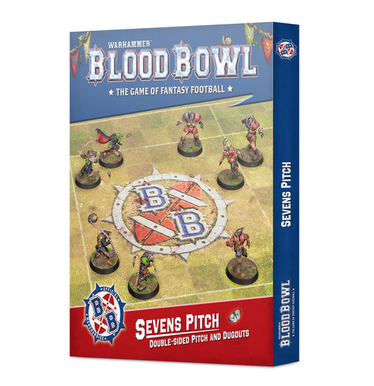 Blood Bowl – Sevens Pitch Double-sided Pitch and Dugouts