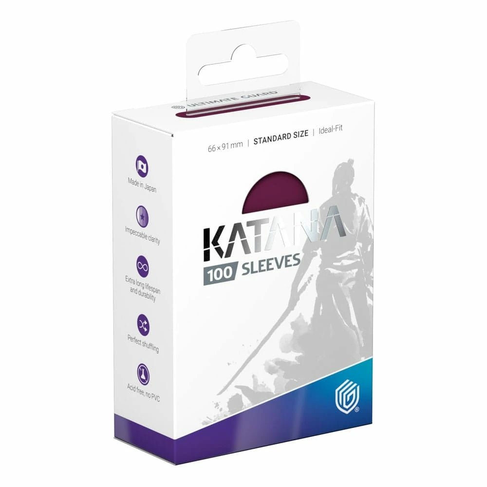 Katana Sleeves Standard Size Radiant Plum (100)