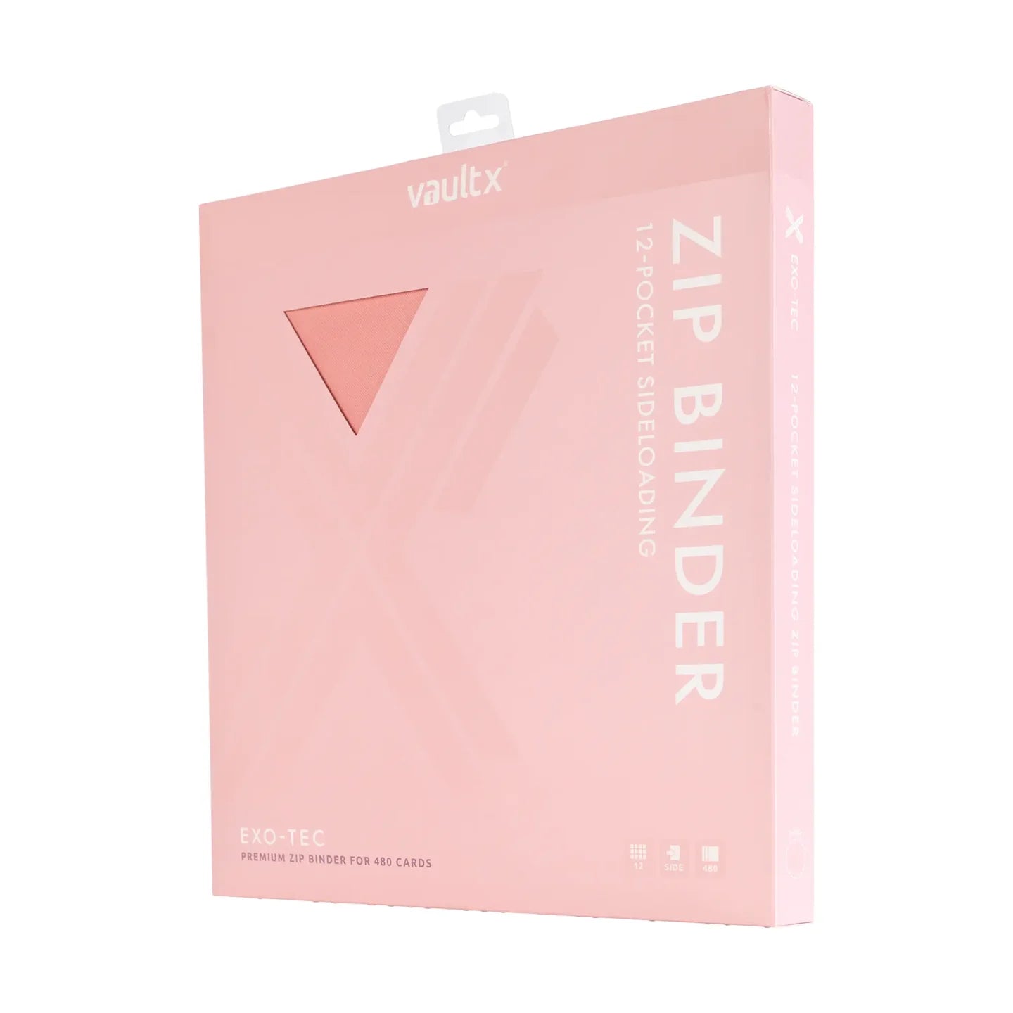 Zip Binder Just Pink 12-Pocket