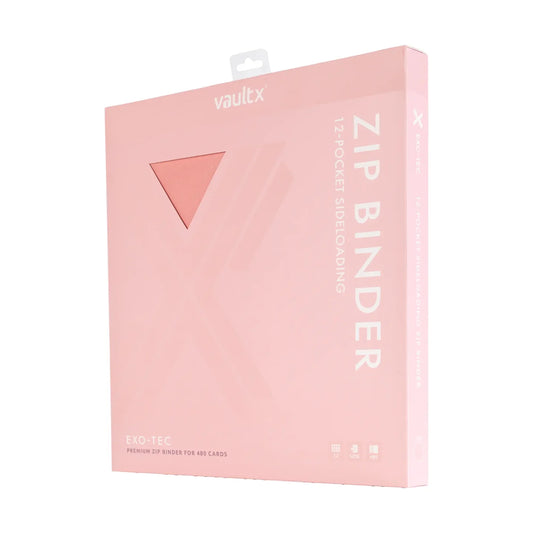 Zip Binder Just Pink 12-Pocket