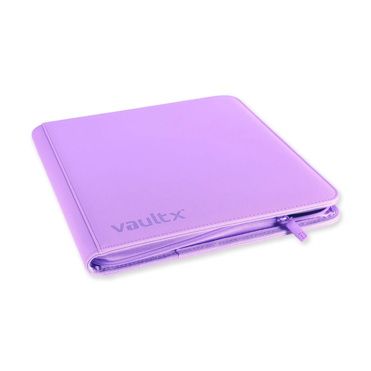 12 Pocket Exo Tec Zip Binder - Just Purple
