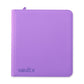 12 Pocket Exo Tec Zip Binder - Just Purple