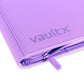 12 Pocket Exo Tec Zip Binder - Just Purple