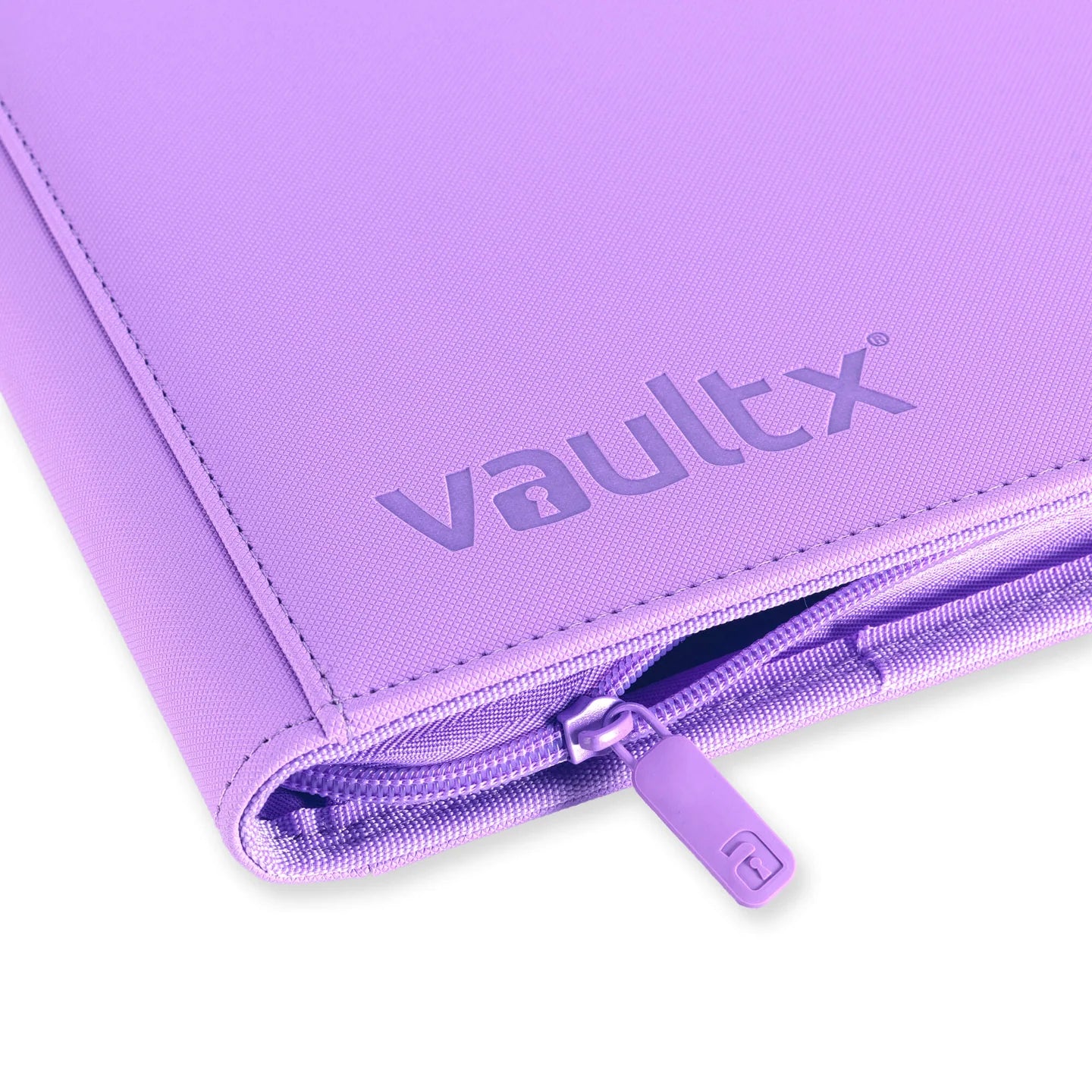 12 Pocket Exo Tec Zip Binder - Just Purple