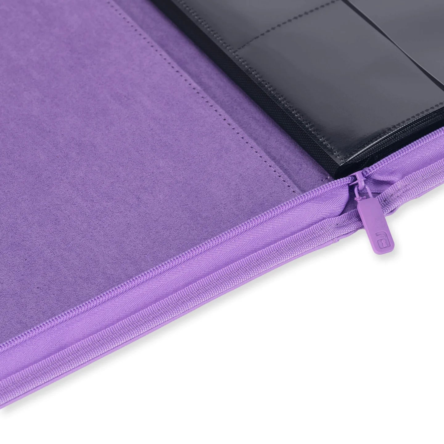 12 Pocket Exo Tec Zip Binder - Just Purple