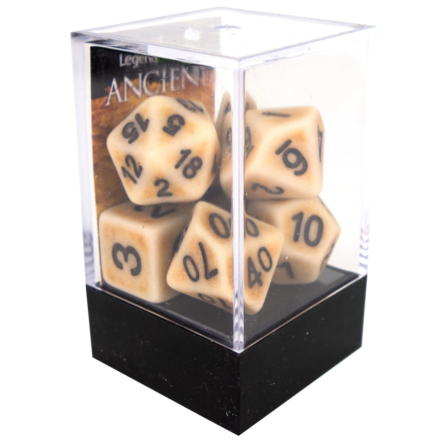 Legend Dice - Clear Box