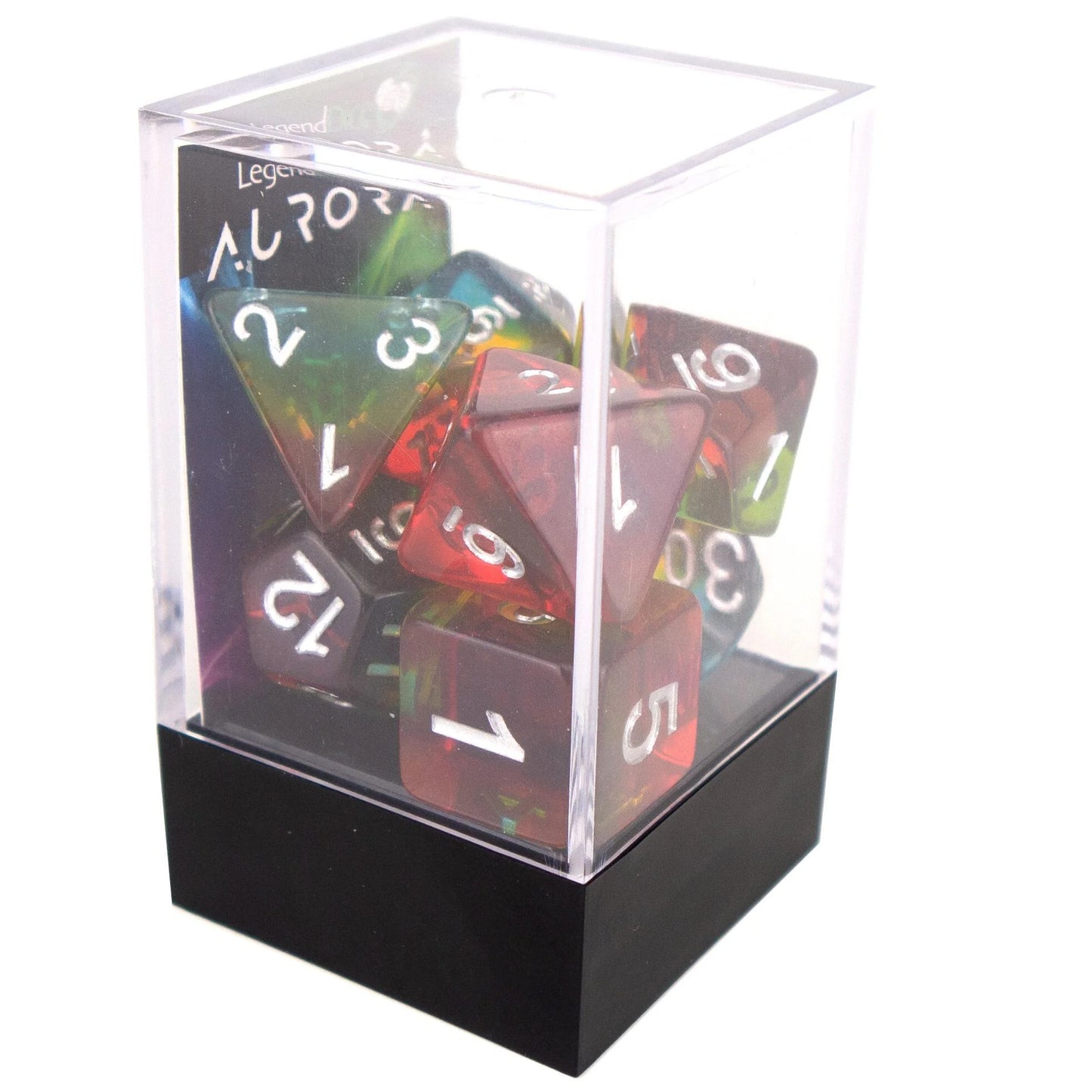 Legend Dice - Clear Box